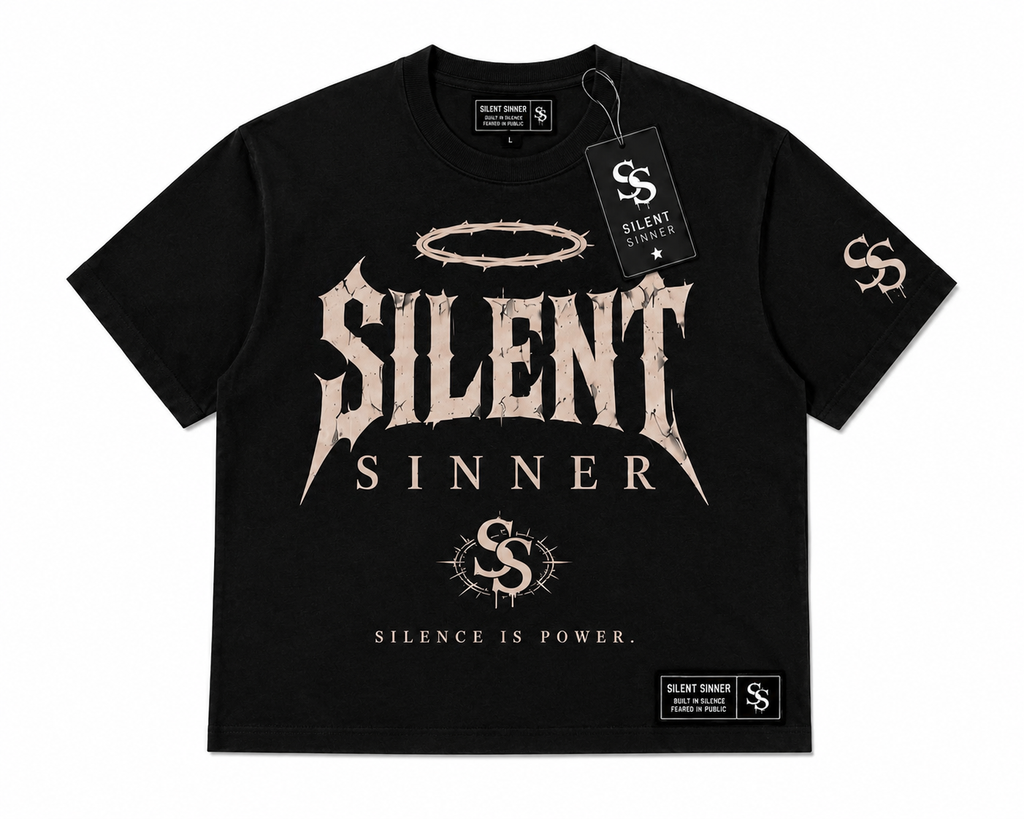 Silent Sinner™ Obsidian Halo Shirt